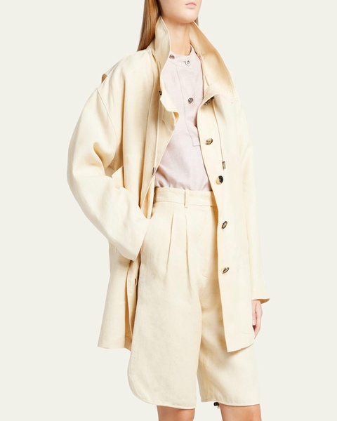 Dominick Natural Dyed Linen Jacket