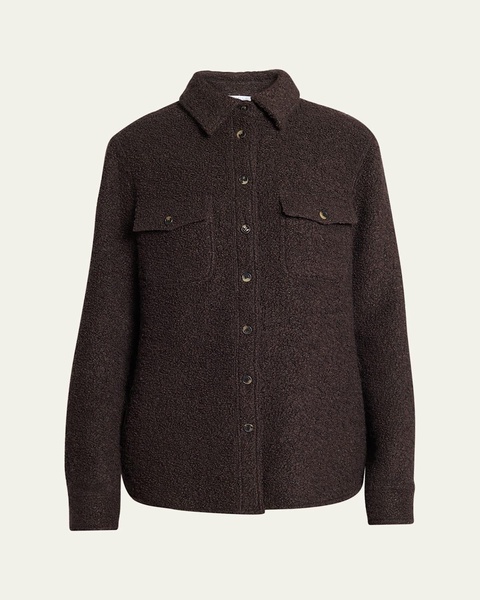 John Austin Cashmere Shirt Jacket