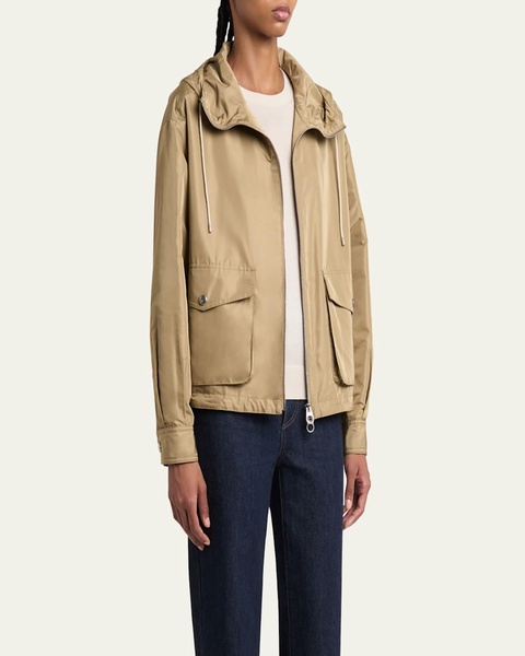 Brussel Hooded Blouson Jacket