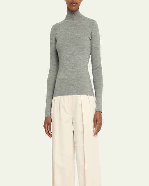 May Wool-Cashmere Turtleneck Sweater