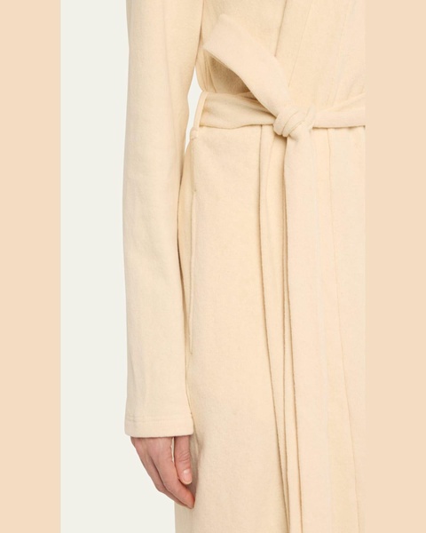 Shawl-Collar Jersey Robe