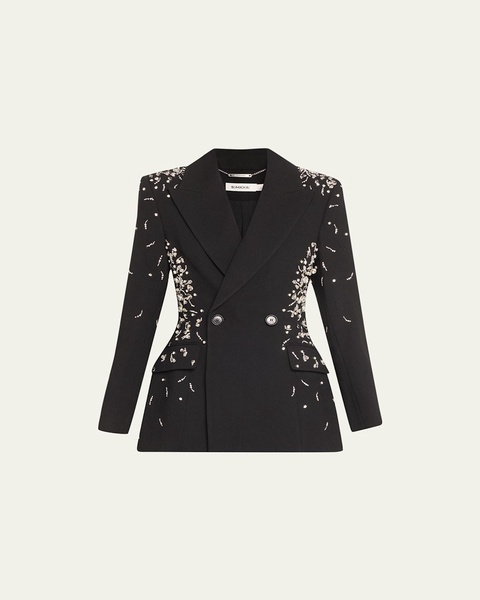 Getty Embellished Single-Breasted Blazer