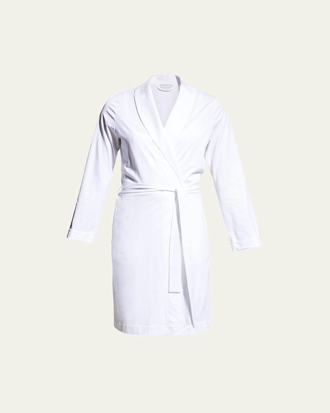 Cotton Jersey Short Robe