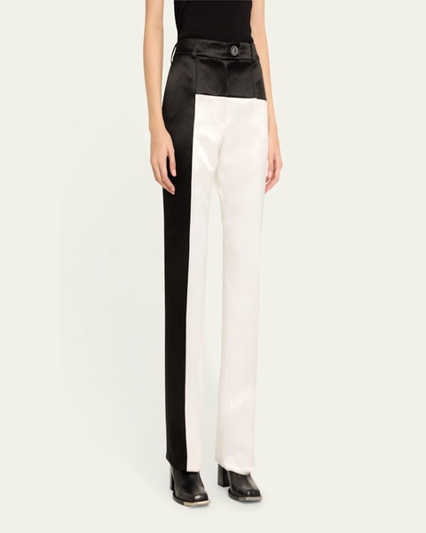 Colorblock Straight Leg Pants