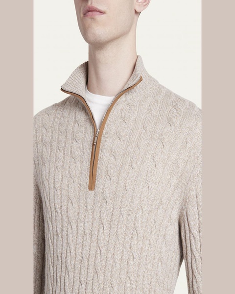 Cashmere Cable-Knit Sweater