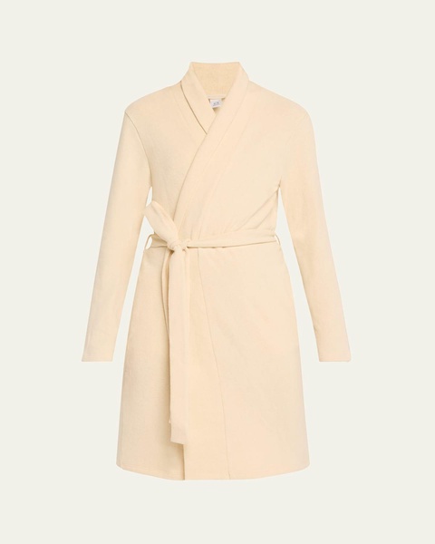 Shawl-Collar Jersey Robe