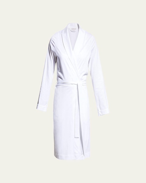 Cotton Jersey Short Robe