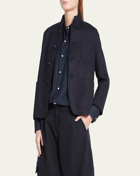 Spagna Patch Pocket Cashmere Jacket