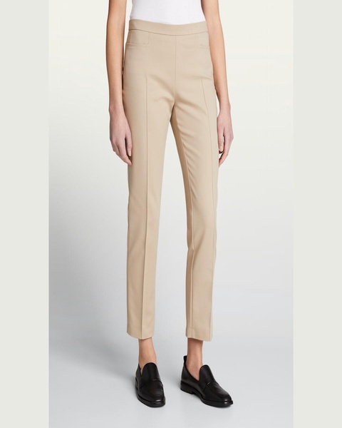 Franca Mid-Rise Cropped Pants