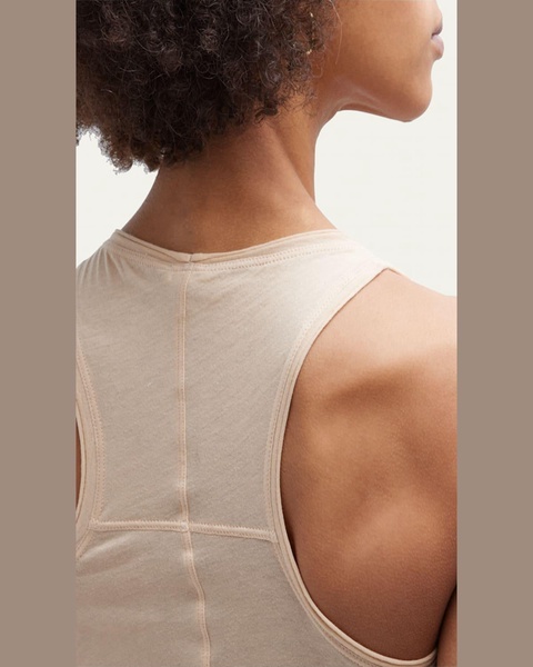 Racerback Organic Cotton Jersey Tank Top