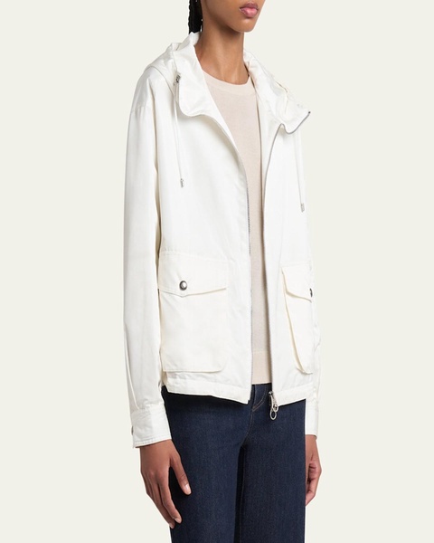 Brussel Hooded Blouson Jacket