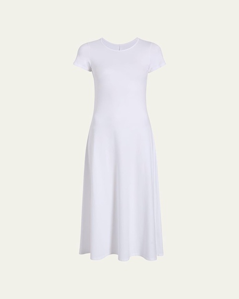 Cotton Fitted Tee Dress