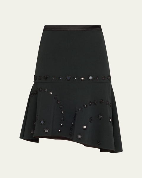 Serenade Mirror Embroidered Skirt