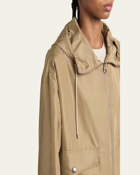 Brussel Hooded Blouson Jacket