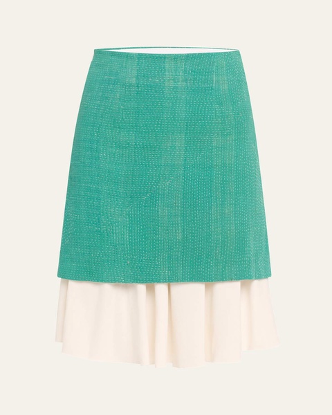 Triumph Layered Mini Skirt