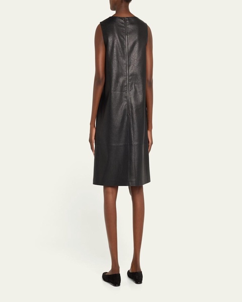 Graylen Sleeveless Vegan Leather Dress