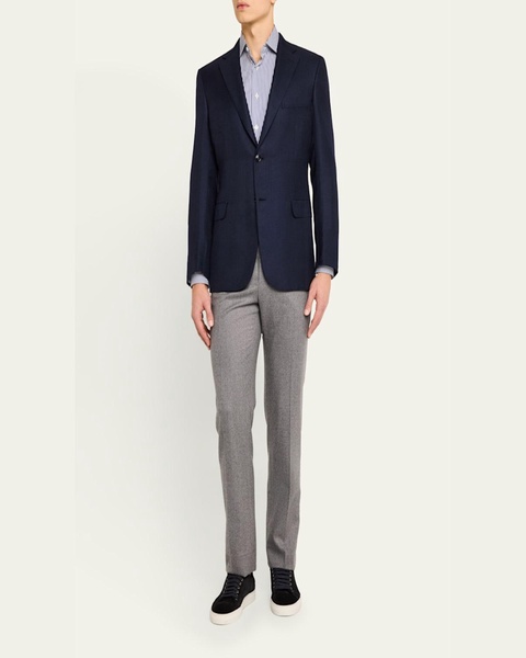 Men's Textured Cashmere-Silk Sport Coat