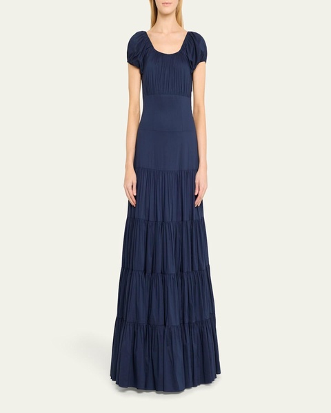 Larissa Off-Shoulder Tiered Maxi Dress