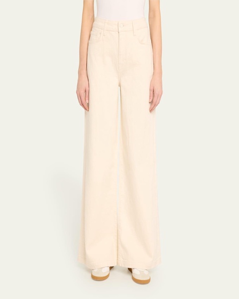 Ms. Fonda High-Rise Wide-Leg Jeans