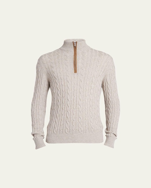 Cashmere Cable-Knit Sweater