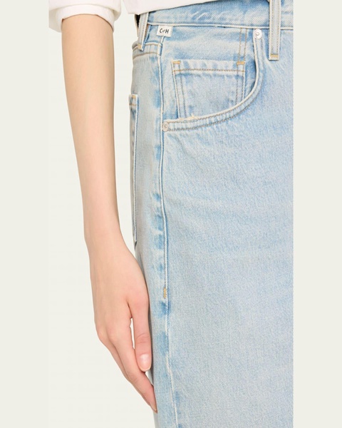 Carolina Knee-Length Denim Skirt