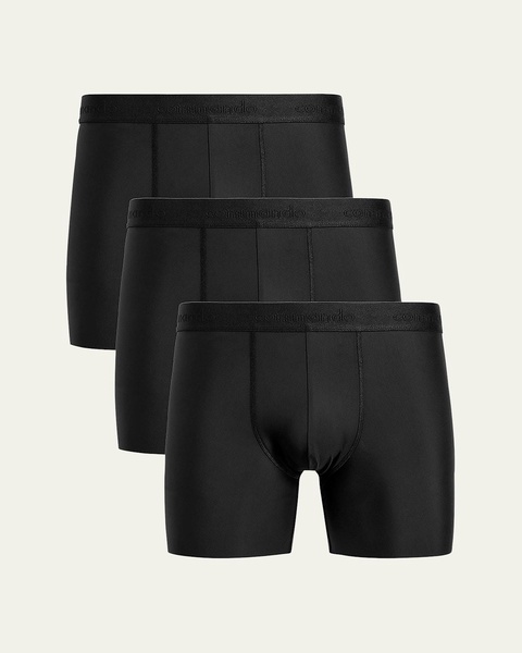 Men's 3-Pack Microfiber Boxer Briefs