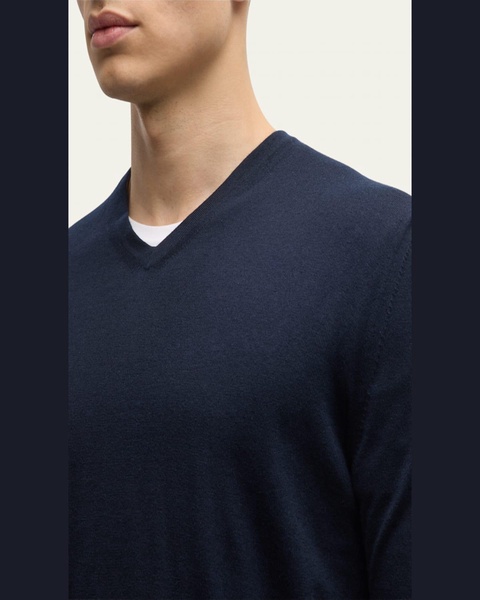 Men's Scollo Cashmere V-Neck Sweater