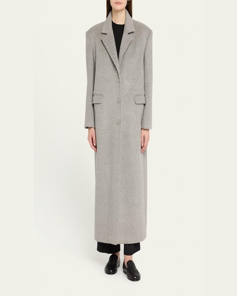 Oversized Cashmere-Wool Blazer Coat