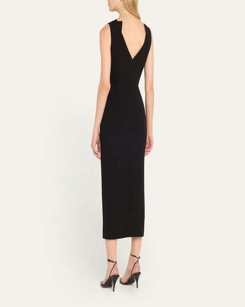 Heavy Cady Midi Dress