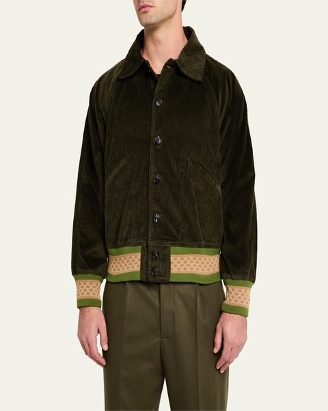 Men's Peerie Rib Corduroy Banbury Jacket