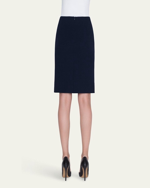 Knee-Length Pencil Skirt