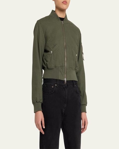 Reyes Shrunken Bomber Jacket