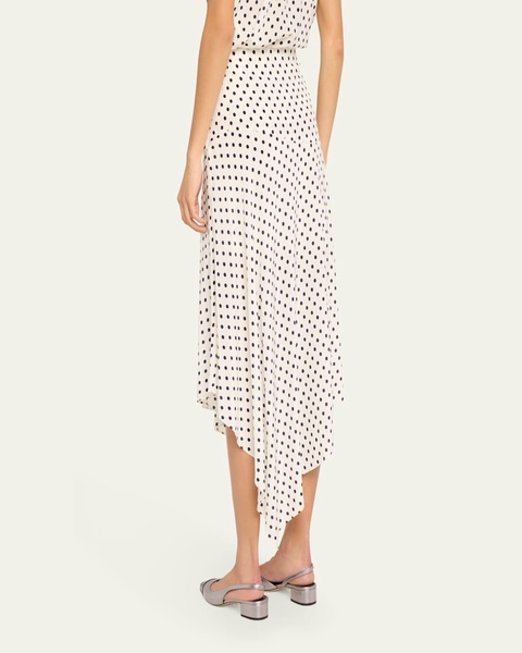 Rosemary Polka Dot Midi Skirt