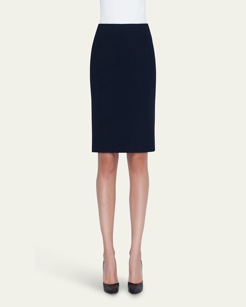 Knee-Length Pencil Skirt