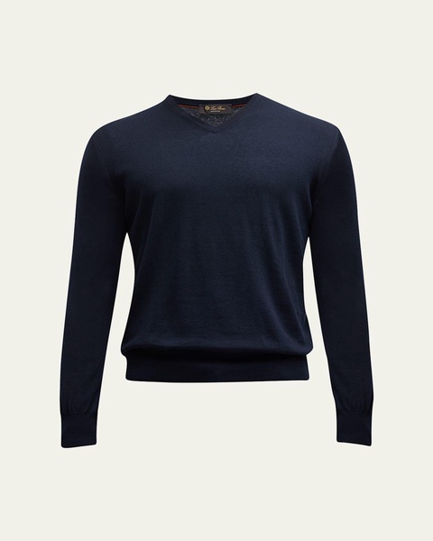 Men's Scollo Cashmere V-Neck Sweater