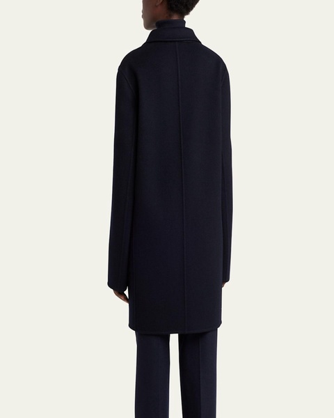 Rylan Single-Breasted Baby Cashmere Coat