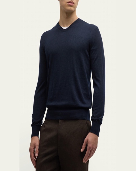 Men's Scollo Cashmere V-Neck Sweater