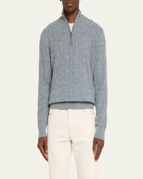 Cashmere Cable-Knit Sweater