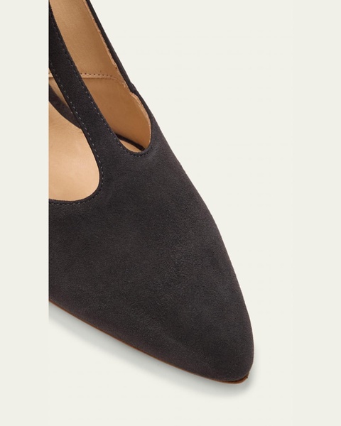 Triana Suede T-Strap Pumps