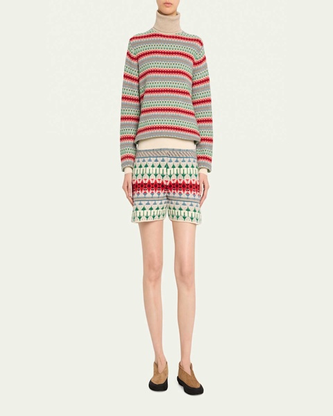 Holiday Noel Cashmere Knit Shorts