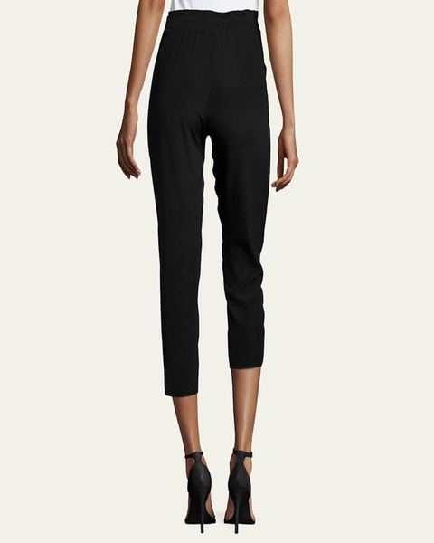 Allyn Drawstring-Waist Jogger Pants