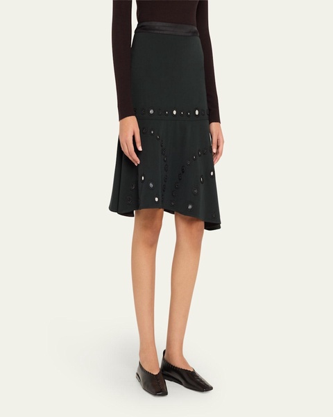 Serenade Mirror Embroidered Skirt