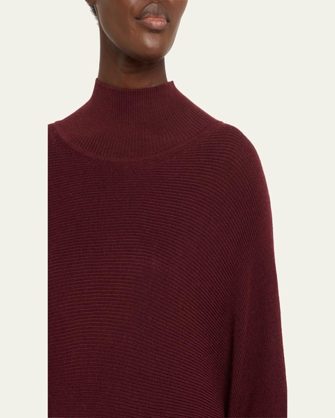 Cassidy Mock-Neck Wool Sweater