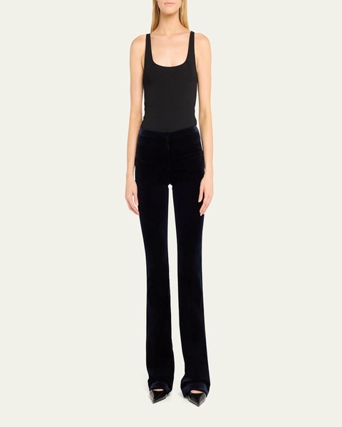 Serge Velvet Flare Pants