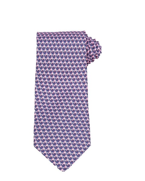 Ferragamo Flamingo Printed Tie