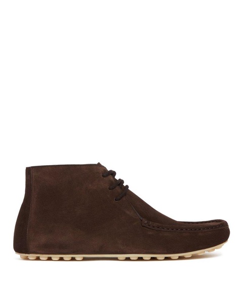 Loro Piana Dot Sole Lace-Up Walk Boots