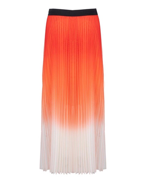 Karl Lagerfeld Pleated Mesh Ombre Skirt