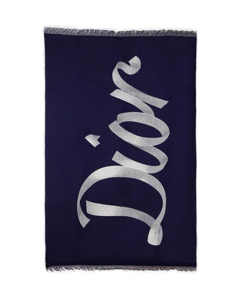 Dior Logo Detailed Scarf