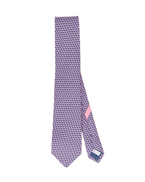 Ferragamo Flamingo Printed Tie