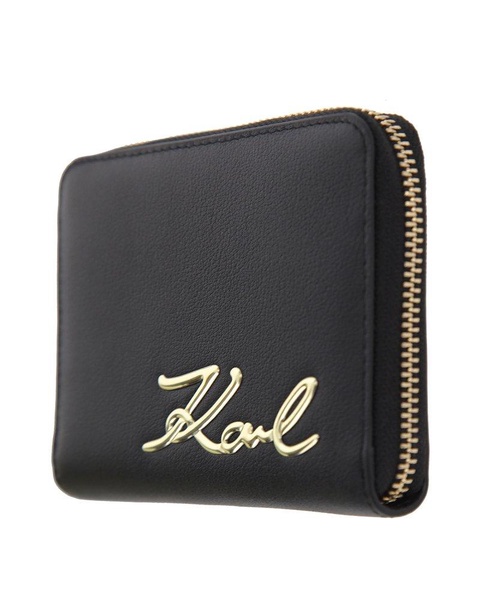 Karl Lagerfeld K/Signature Medium Zipped Wallet